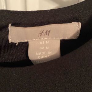 Black H&M dress.  Barely worn